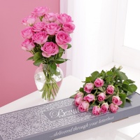 Letterbox Pink Roses