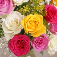 bright rose bouquet