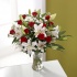 Luxury Red Rose & Lily Bouquet
